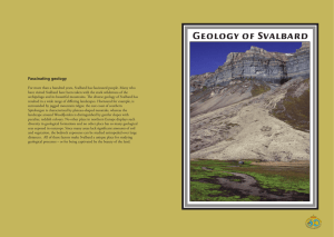 Geology of Svalbard Fascinating geology