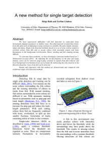 A new method for single target detection