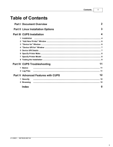 Table of Contents 2 Part I Document Overview 3
