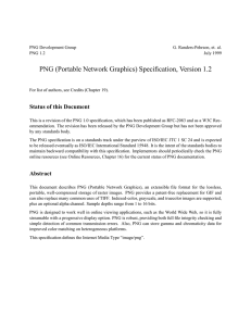 PNG (Portable Network Graphics) Specification, Version 1.2