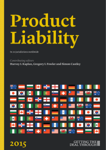 Product Liability 2015 201