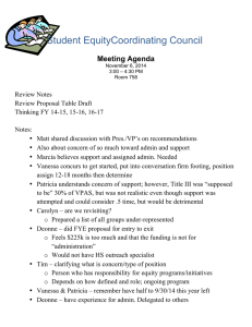 Student EquityCoordinating Council Meeting Agenda