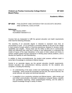 Chabot-Las Positas Community College District BP 4025 Board Policy Academic Affairs