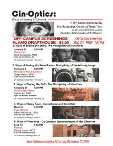 A film series presented by the Humanities Center at Texas Tech