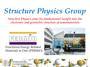 Structure Physics Group