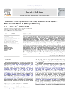 Development and comparison in uncertainty assessment based Bayesian