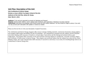 Unit Plan: Description of the Unit