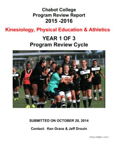 2015 -2016 YEAR 1 OF 3 Program Review Cycle