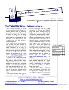 Newsletter High on the Desert The Virtual Gardener