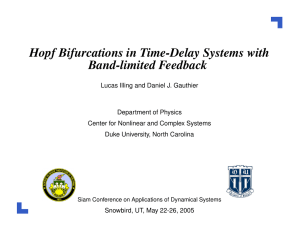 as Hopf Bifurcations in Time-Delay Systems with Band-limited Feedback