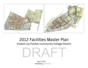 DRAFT 2012 Facilities Master Plan Chabot Las Positas Community College District