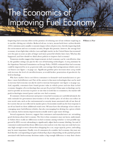 The Economics of Improving Fuel Economy