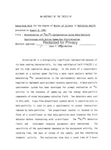 AN ABSTRACT OF THE THESIS OF presented on August 8, 1991.