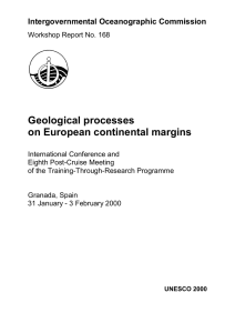 Geological processes on European continental margins Intergovernmental Oceanographic Commission