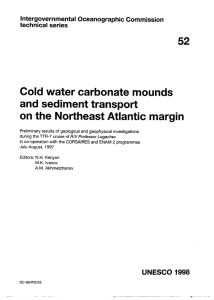 52 Cold  water  carbonate  mounds