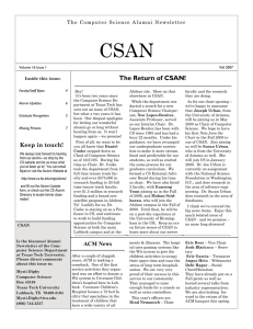 CSAN The Return of CSAN!