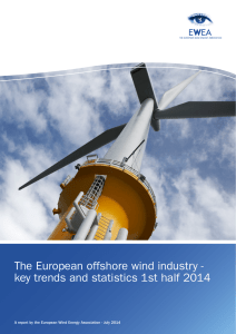 The European offshore wind industry - 1