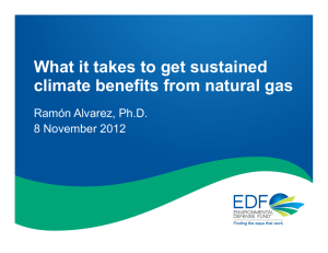 What it takes to get sustained climate benefits from natural gas