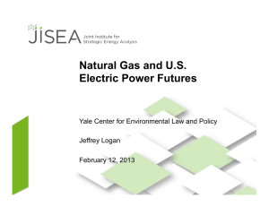 Natural Gas and U.S. Electric Power Futures