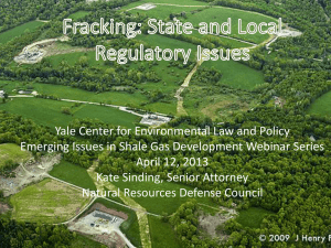 Evaluating the Environmental Harms Posed by Fracking