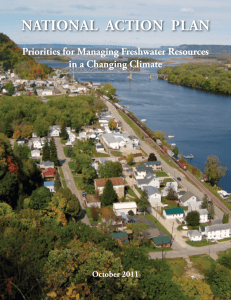 NATIONAL  ACTION  PLAN  Priorities for Managing Freshwater Resources