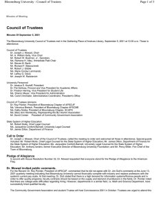 Council of Trustees Page 1 of 3