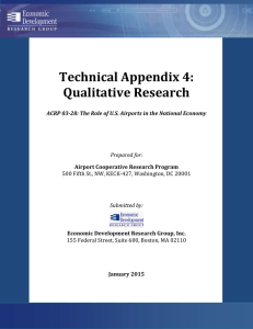 Technical Appendix 4: Qualitative Research