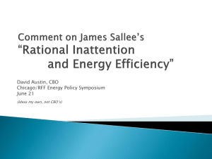 David Austin, CBO Chicago/RFF Energy Policy Symposium June 21