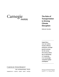arnegie C PAPERS The Role of