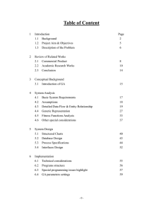 Table of Content