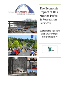 The Economic Impact of Des Moines Parks