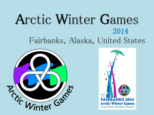 Arctic Winter Games Fairbanks, Alaska, United States 2014