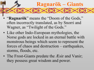 Ragnarök – Giants
