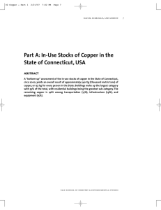 Part A: In-Use Stocks of Copper in the abstract