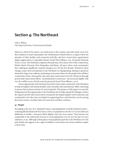 Section 4: The Northeast