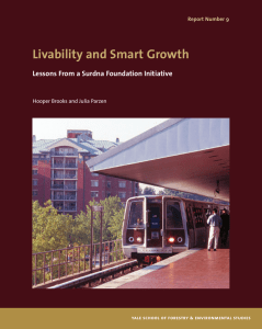 Livability and Smart Growth Lessons From a Surdna Foundation Initiative