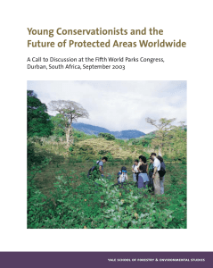 Young Conservationists and the Future of Protected Areas Worldwide