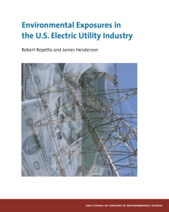 Environmental Exposures in the U.S. Electric Utility Industry