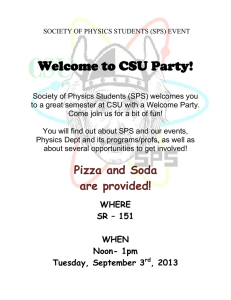 Welcome to CSU Party!
