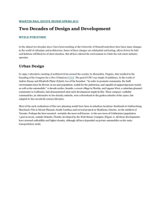 Two Decades of Design and Development