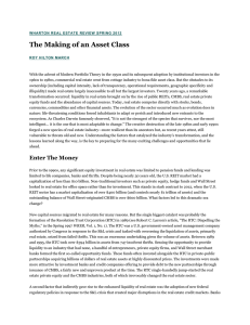 The Making of an Asset Class