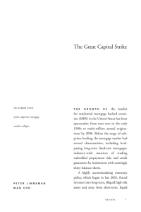The Great Capital Strike