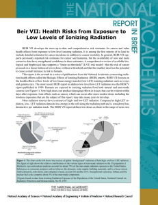 Beir VII: Health Risks from Exposure to