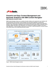 IBM Content Navigator: Powerful Content Management & Business Analytics Guide