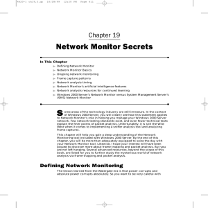 Network Monitor Secrets Chapter 19