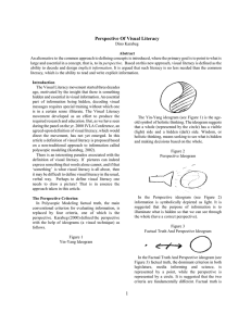 Perspective Of Visual Literacy