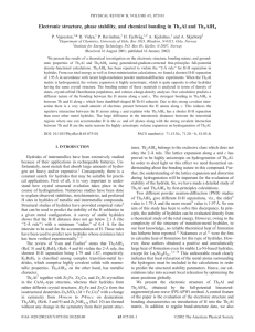 Electronic structure, phase stability, and chemical bonding in Th AlH *