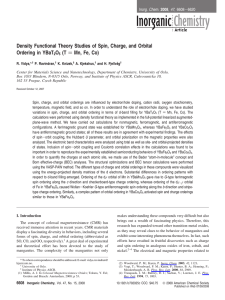 Density Functional Theory Studies of Spin, Charge, and Orbital O (T