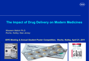 The Impact of Drug Delivery on Modern Medicines Waseem Malick Ph.D.