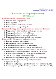 Lectures on Supersymmetry